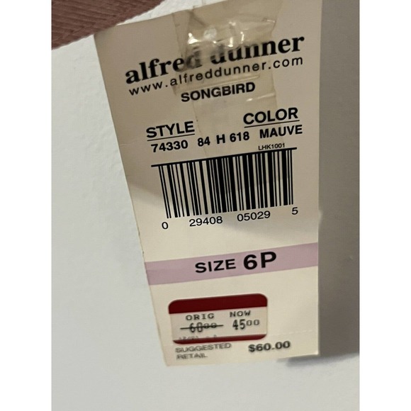 NWT Alfred Dunner Women’s Song Bird Zip Up Blazer Jacket Size 6P - Picture 3 of 8